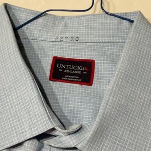 Men’s Untuckit XXL button down shirt